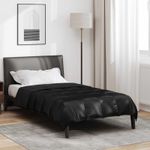 Casa si Gradina - Textile si covoare - Perne si pilote - Pilote - Pilota de vara Negru 220 x 135 cm Satin si Microfibra - Infinity.ro