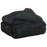 Casa si Gradina - Textile si covoare - Perne si pilote - Pilote - Pilota de vara Negru 220 x 135 cm Satin si Microfibra - Infinity.ro