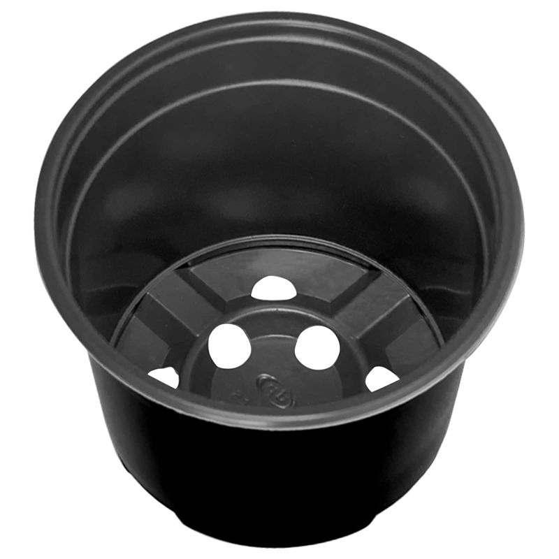 Casa si Gradina - Decoratiuni - Obiecte decorative - Vaze si boluri decorative - Vaza pentru flori 100 pcs Negru Ø 15 x 12.5 cm Plastic - Infinity.ro