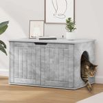 Petshop - Accesorii petshop - Jucarii animale - Ansambluri de joaca - Casa pentru pisici Beton 85 x 55 x 53,5 cm Lemn compozit - Infinity.ro