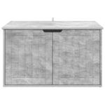 Petshop - Accesorii petshop - Jucarii animale - Ansambluri de joaca - Casa pentru pisici Beton 85 x 55 x 53,5 cm Lemn compozit - Infinity.ro