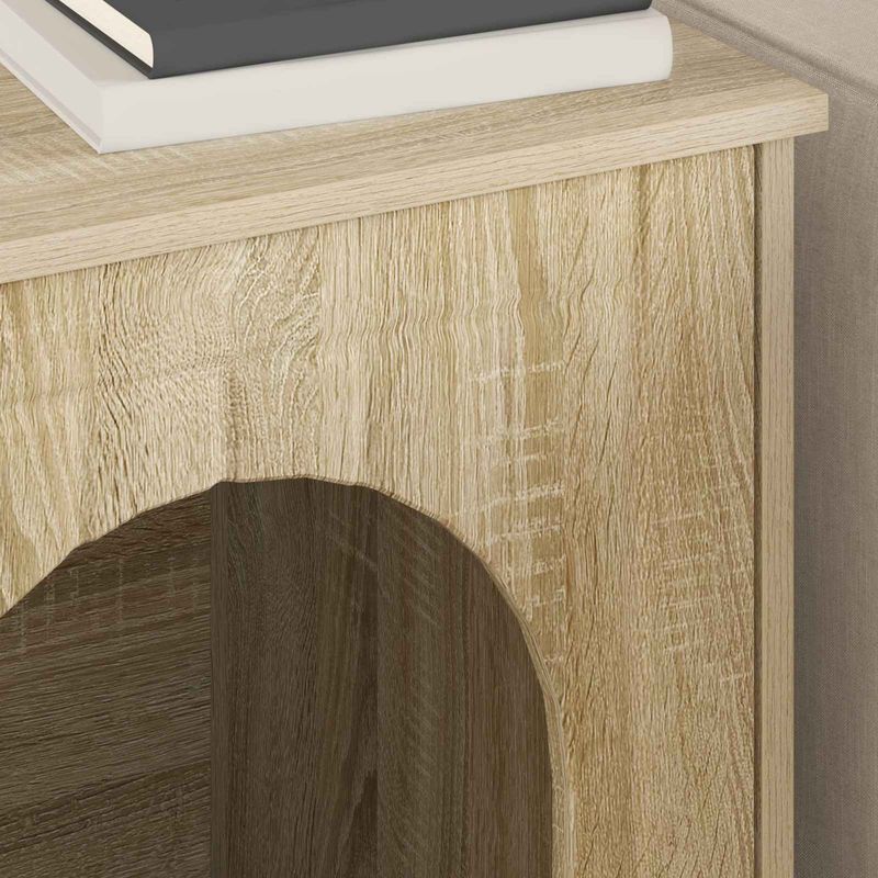 Petshop - Accesorii petshop - Jucarii animale - Ansambluri de joaca - Casa pentru pisici Sonoma 53 x 52 x 62 cm Lemn compozit - Infinity.ro