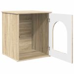 Petshop - Accesorii petshop - Jucarii animale - Ansambluri de joaca - Casa pentru pisici Sonoma 53 x 52 x 62 cm Lemn compozit - Infinity.ro