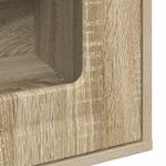 Petshop - Accesorii petshop - Jucarii animale - Ansambluri de joaca - Casa pentru pisici Sonoma 53 x 52 x 62 cm Lemn compozit - Infinity.ro