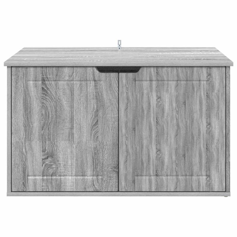 Petshop - Accesorii petshop - Culcusuri si custi - Custi interior si exterior - Casa pentru pisici Gri Sonoma 85 x 55 x 53,5 cm Lemn compozit - Infinity.ro