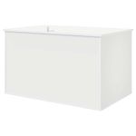 Petshop - Accesorii petshop - Culcusuri si custi - Custi interior si exterior - Casa pentru pisici Alb 85 x 55 x 50,5 cm Lemn compozit - Infinity.ro