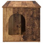 Petshop - Accesorii petshop - Jucarii animale - Ansambluri de joaca - Casa pentru pisici Lemn vechi 85 x 55 x 50 cm Lemn compozit - Infinity.ro