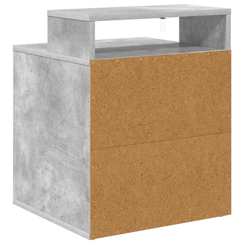 Petshop - Accesorii petshop - Jucarii animale - Ansambluri de joaca - Casa pentru pisici Beton 42,5 x 40 x 53,5 cm Lemn compozit - Infinity.ro