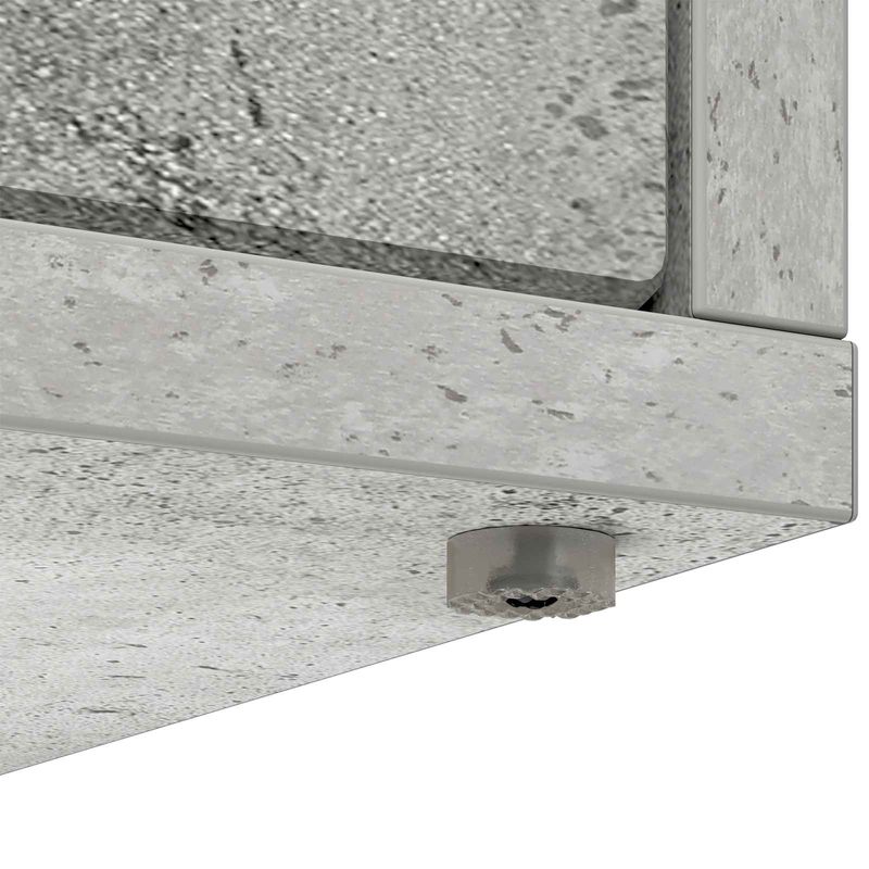Petshop - Accesorii petshop - Culcusuri si custi - Custi interior si exterior - Casa pentru pisici Beton 53 x 52 x 62 cm Lemn compozit - Infinity.ro