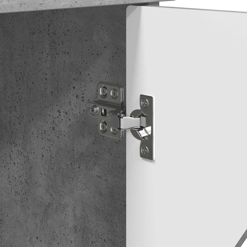 Petshop - Accesorii petshop - Culcusuri si custi - Custi interior si exterior - Casa pentru pisici Beton 53 x 52 x 62 cm Lemn compozit - Infinity.ro