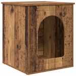 Petshop - Accesorii petshop - Jucarii animale - Ansambluri de joaca - Casa pentru pisici Lemn vechi 53 x 52 x 62 cm Lemn compozit - Infinity.ro
