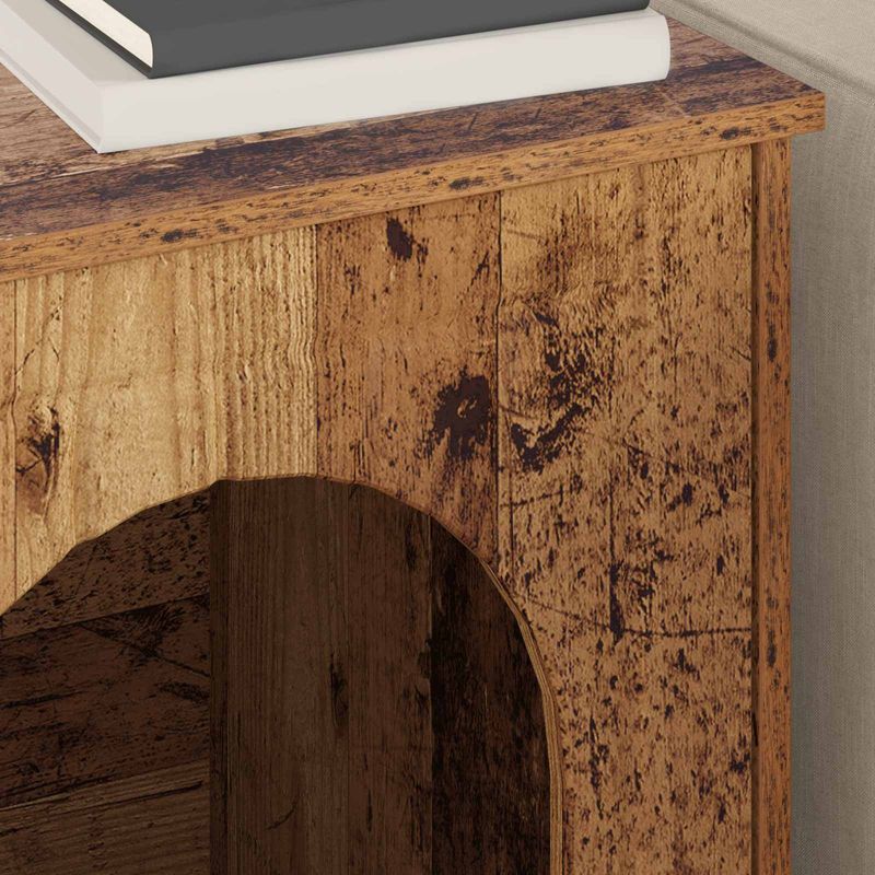 Petshop - Accesorii petshop - Jucarii animale - Ansambluri de joaca - Casa pentru pisici Lemn vechi 53 x 52 x 62 cm Lemn compozit - Infinity.ro