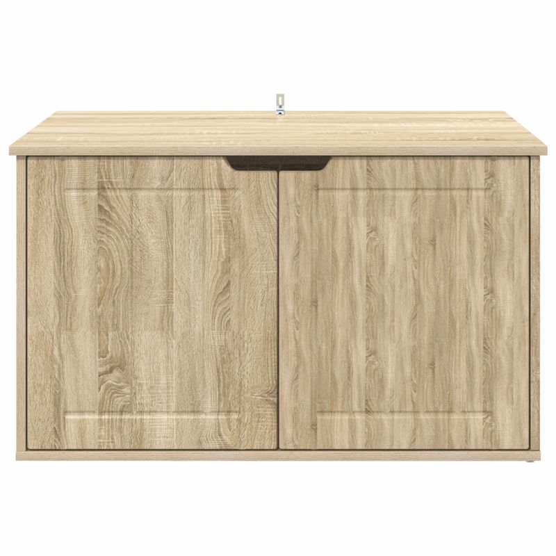 Petshop - Accesorii petshop - Culcusuri si custi - Custi interior si exterior - Casa pentru pisici Sonoma 85 x 55 x 53,5 cm Lemn compozit - Infinity.ro