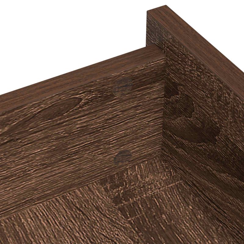 Casa si Gradina - Constructii - Scule de mana si unelte - Accesorii scule de mana - Coperta autocolanta pentru suruburi 2 pcs Stejar inchis - Infinity.ro