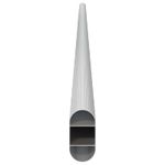 Casa si Gradina - Mobilier - Organizare si depozitare - Umerase si valeti - Sina pentru dressing 12 pcs Argintiu 764 x 15 x 29 mm - Infinity.ro