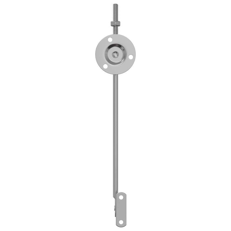 Casa si Gradina - Constructii - Scule de mana si unelte - Accesorii scule de mana - Hinga cu suport pentru capac 12 pcs Argintiu 194 x 36 x 18 mm - Infinity.ro