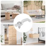 Casa si Gradina - Electrice - Cabluri electrice si conductori - Clipuri LED pentru Strip 2 pcs Transparent 2 x 1 x 0.5 cm - Infinity.ro