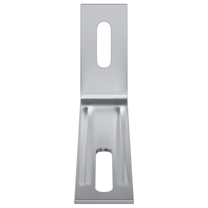 Casa si Gradina - Gradina si terasa - Garduri, panouri si accesorii - Bracket anti-tiltare Simplu 1268 pcs Argintiu Fier - Infinity.ro
