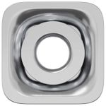 Casa si Gradina - Constructii - Scule de mana si unelte - Accesorii scule de mana - Insert tub filetat 12 pcs Negru si argintiu Otel Galvanizat - Infinity.ro