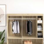 Casa si Gradina - Mobilier - Organizare si depozitare - Umerase si valeti - Sina pentru dressing 2 pcs Argintiu 764 x 15 x 29 mm - Infinity.ro