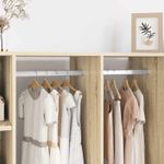 Casa si Gradina - Mobilier - Organizare si depozitare - Umerase si valeti - Sina pentru dressing 12 pcs Argintiu 764 x 15 x 29 mm - Infinity.ro