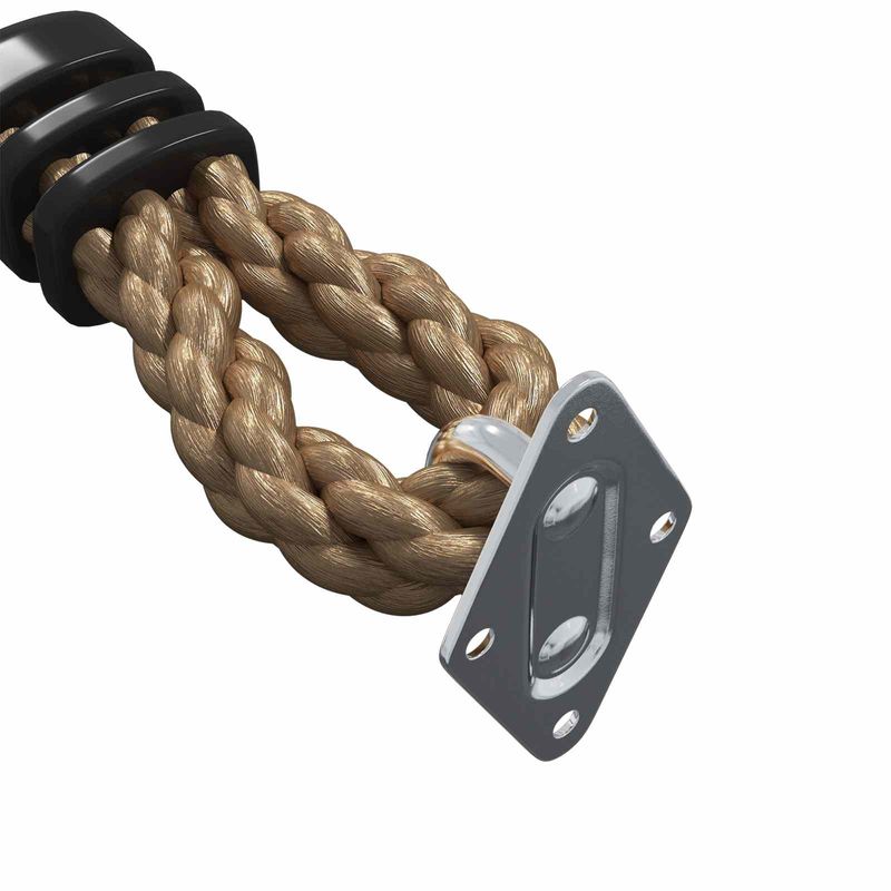 Sport si Outdoor - Accesorii si echipamente sportive - Sporturi extreme si supravietuire - Hamuri si corzi - Franghie de Escalada Maro 305 cm Nailon - Infinity.ro