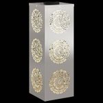 Casa si Gradina - Corpuri si surse de iluminat - Iluminat exterior - Felinare - Lumina LED Solara pentru Alei 2 pcs Otel inoxidabil - Infinity.ro