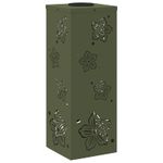 Casa si Gradina - Corpuri si surse de iluminat - Iluminat exterior - Felinare - Lumina LED Solara pentru Alei 2 pcs Verde masliniu - Infinity.ro
