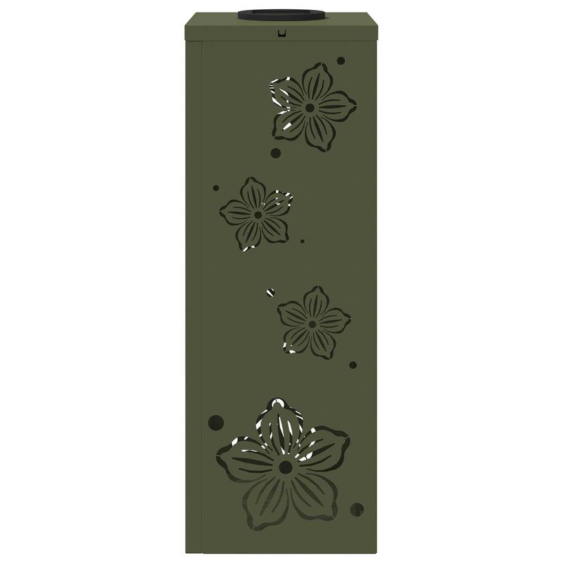 Casa si Gradina - Corpuri si surse de iluminat - Iluminat exterior - Felinare - Lumina LED Solara pentru Alei 2 pcs Verde masliniu - Infinity.ro