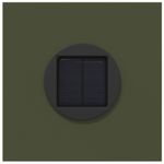 Casa si Gradina - Corpuri si surse de iluminat - Iluminat exterior - Felinare - Lumina LED Solara pentru Alei 2 pcs Verde masliniu - Infinity.ro