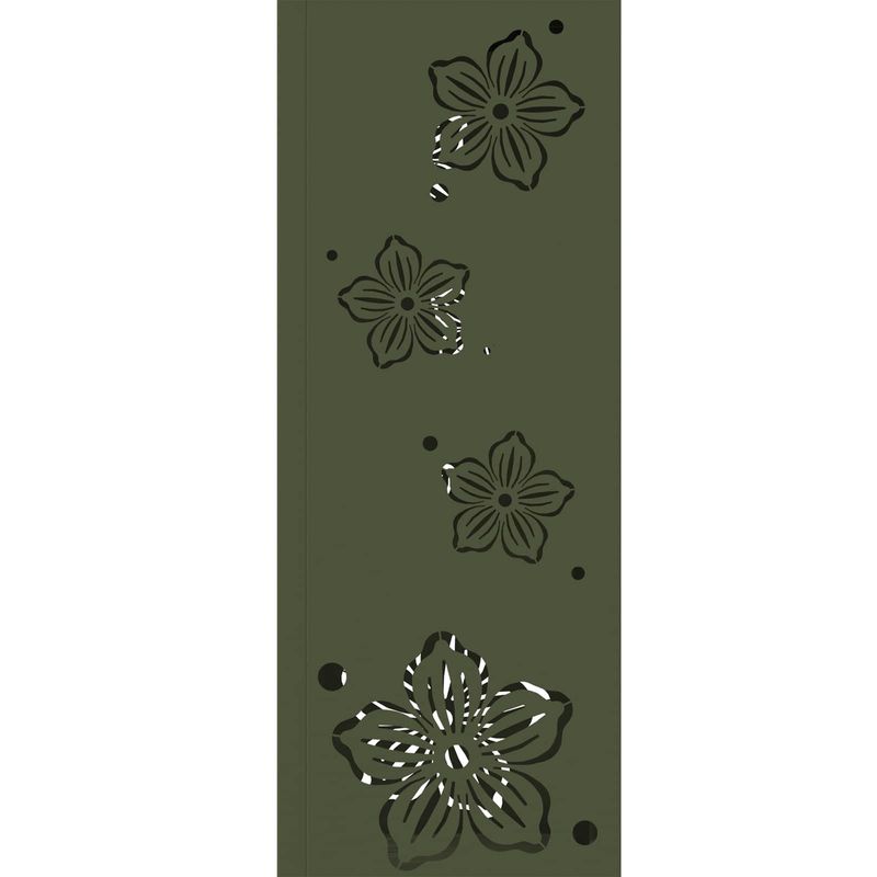 Casa si Gradina - Corpuri si surse de iluminat - Iluminat exterior - Felinare - Lumina LED Solara pentru Alei 2 pcs Verde masliniu - Infinity.ro