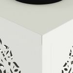 Casa si Gradina - Corpuri si surse de iluminat - Iluminat exterior - Felinare - Lumina LED Solara pentru Alei 2 pcs Alb Otel laminat la rece - Infinity.ro