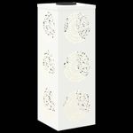 Casa si Gradina - Corpuri si surse de iluminat - Iluminat exterior - Felinare - Lumina LED Solara pentru Alei 2 pcs Alb Otel laminat la rece - Infinity.ro