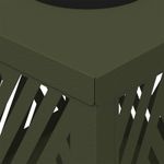 Casa si Gradina - Corpuri si surse de iluminat - Iluminat exterior - Felinare - Lumina LED Solara pentru Alei Herringbone 2 pcs Verde masliniu - Infinity.ro