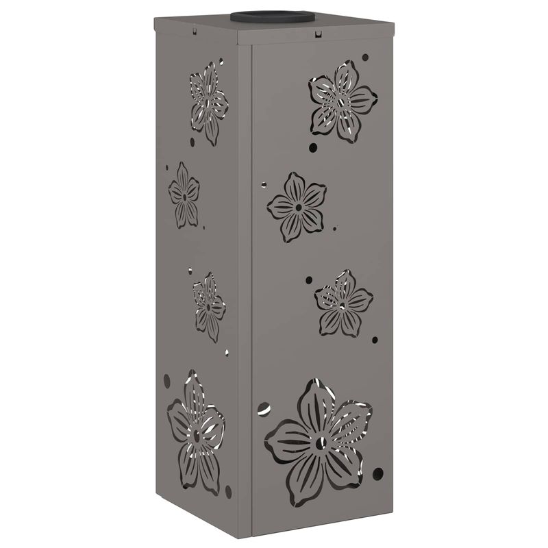 Casa si Gradina - Corpuri si surse de iluminat - Iluminat exterior - Felinare - Lumina LED Solara pentru Alei 2 pcs Otel Corten Otel Corten - Infinity.ro