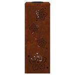 Casa si Gradina - Corpuri si surse de iluminat - Iluminat exterior - Felinare - Lumina LED Solara pentru Alei 2 pcs Otel Corten Otel Corten - Infinity.ro