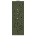 Casa si Gradina - Corpuri si surse de iluminat - Iluminat exterior - Felinare - Lumina LED Solara pentru Alei 2 pcs Verde masliniu - Infinity.ro