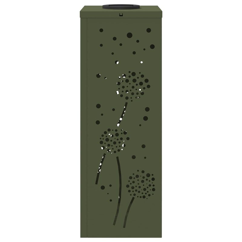 Casa si Gradina - Corpuri si surse de iluminat - Iluminat exterior - Felinare - Lumina LED Solara pentru Alei 2 pcs Verde masliniu - Infinity.ro