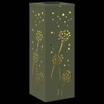 Casa si Gradina - Corpuri si surse de iluminat - Iluminat exterior - Felinare - Lumina LED Solara pentru Alei 2 pcs Verde masliniu - Infinity.ro
