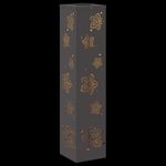 Casa si Gradina - Corpuri si surse de iluminat - Iluminat exterior - Felinare - Lumina LED Solara pentru Alei 2 pcs Negru Otel laminat la rece - Infinity.ro