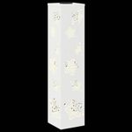 Casa si Gradina - Corpuri si surse de iluminat - Iluminat exterior - Felinare - Lumina LED Solara pentru Alei 2 pcs Alb Otel laminat la rece - Infinity.ro