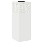 Casa si Gradina - Corpuri si surse de iluminat - Iluminat exterior - Felinare - Lumina LED Solara pentru Alei 2 pcs Alb Otel laminat la rece - Infinity.ro