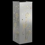 Casa si Gradina - Corpuri si surse de iluminat - Iluminat exterior - Felinare - Lumina LED Solara pentru Alei 2 pcs Galvanizat Galvanizat - Infinity.ro