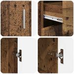 Casa si Gradina - Mobilier - Seturi de mobilier - Seturi living - Bufet cu Raft Lemn vechi 88,5 x 30,5 x 73 cm Lemn compozit - Infinity.ro