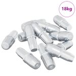 Casa si Gradina - Gradina si terasa - Garduri, panouri si accesorii - Usa de Raft 7200 pcs Argintiu 7 x 16 mm Fier - Infinity.ro