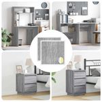 Casa si Gradina - Constructii - Scule de mana si unelte - Accesorii scule de mana - Coperta autocolanta pentru suruburi 2 pcs Gri Sonoma - Infinity.ro