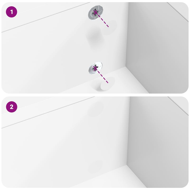 Casa si Gradina - Constructii - Scule de mana si unelte - Accesorii scule de mana - Autocolant 2 pcs Alb Ø 20 x 0,5 mm Hartie - Infinity.ro