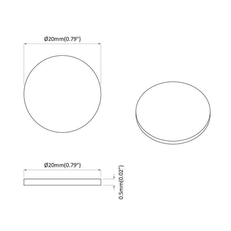 Casa si Gradina - Constructii - Scule de mana si unelte - Accesorii scule de mana - Coperta autocolanta pentru suruburi 2 pcs Stejar Sonoma - Infinity.ro