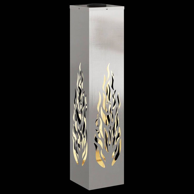 Casa si Gradina - Corpuri si surse de iluminat - Iluminat exterior - Felinare - Lumina LED Solara pentru Alei 2 pcs Otel inoxidabil - Infinity.ro
