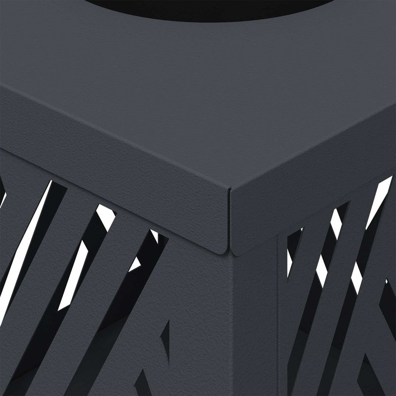 Casa si Gradina - Corpuri si surse de iluminat - Iluminat exterior - Felinare - Lumina LED Solara pentru Alei Herringbone 2 pcs Antracit - Infinity.ro